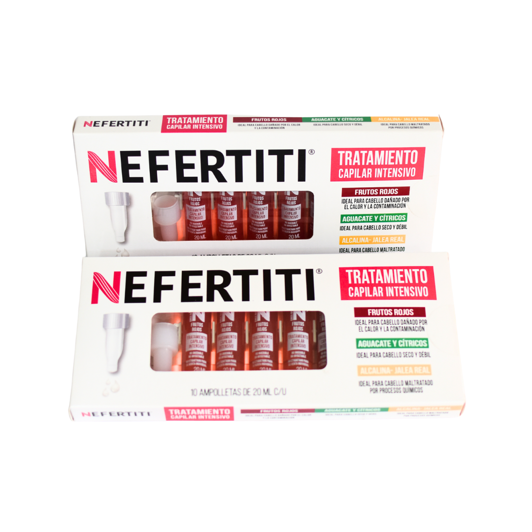 Ampolletas frutos rojos